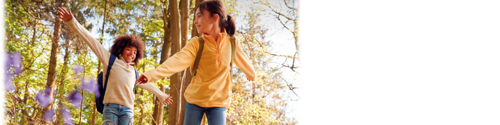 kinderen in de lentezon